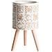 Vaso Per Piante Rialzato Karistos 36 Cm Bianco Sporco - Foto miniatura 2