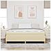 Letto a molle Crema e Beige e Bianco 180 x 200 cm Tessuto - Foto miniatura 5