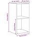 Set mobile TV 2 pz Rovere artigianale Legno ingegnerizzato - Foto miniatura 9