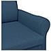 poltrona Blu 76 x 94 x 102 cm Tessuto - Foto miniatura 7
