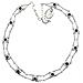 Girocollo A Fiore Sw In Argento Siam 10µ - Foto miniatura 1