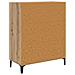 Credenza con cassetto Rovere artigianale 69,5 x 34 x 90 cm - Foto miniatura 8