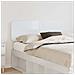 Testiera con testiera Bianco Lucido 120 cm Legno multistrato - Foto miniatura 2