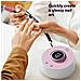 Smart Nail Grinder: Lima Elettrica Per Unghie Con Velocità Regolabile E 12 Punte Pink - Foto miniatura 4