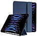 Custodia Per Ipad Air 11 M3 / M2 / 10.9 / Pro 11 Flexfolio Antiurto, Blu - Foto miniatura 2