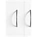 Manico 1385 pcs Argento 107 x 3.6 x 23 mm Acciaio inossidabile - Foto miniatura 6
