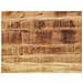 Piano per Tavolo 90x50x2,5cm Rettangolare Legno di Mango Grezzo - Foto miniatura 1