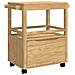Carrello da Cucina FLORO Marrone cerato 72,5 x 45 x 80 cm - Foto miniatura 1