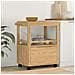 Carrello da Cucina FLORO Marrone cerato 72,5 x 45 x 80 cm - Foto miniatura 2