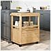 Carrello da Cucina FLORO Marrone cerato 72,5 x 45 x 80 cm - Foto miniatura 4