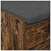Panca per ingresso Quercia Affumicata 103 x 38 x 45 cm - Foto miniatura 8