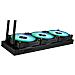 MAX GAMING LC 360 ARGB LCD Processore Raffreddatore di liquidi tutto in uno 12 cm Nero - Foto miniatura 14