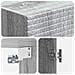 Set di armadi 2 pcs Sonoma grigio 33 x 34,5 x 90 cm - Foto miniatura 7