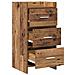 Credenza Legno antico 40 x 36 x 80 cm Legno ingegnerizzato - Foto miniatura 3