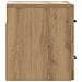 Mobiletto da notte a muro con cassetto 2 pcs Rovere Artigianale - Foto miniatura 6