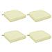 Cuscini per sedile a 4 pezzi SOEST 4 pcs 100% Poliestere Crema - Foto miniatura 1