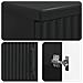 Armadio per Lavabo da Bagno HOORN Nero 59,5 x 31,5 x 56 cm - Foto miniatura 8