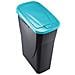 Pattumiera Ecobin 15 Lt, Polipropilene, 31x20xh. 42 Cm Azzurro - Foto miniatura 1