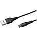 Usb Type-c Nylon Cable Bk - Foto miniatura 1