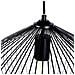 Lampadario Moderno Di Design In Metallo Nero Tordino - Foto miniatura 18