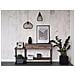 Lampadario Moderno Di Design In Metallo Nero Tordino - Foto miniatura 2