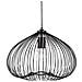 Lampadario Moderno Di Design In Metallo Nero Tordino - Foto miniatura 11