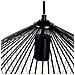 Lampadario Moderno Di Design In Metallo Nero Tordino - Foto miniatura 13