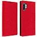 Custodia Samsung Galaxy Note 10 Pluspelle Portafoglio Funzione Stand - Rosso - Foto miniatura 1