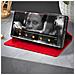 Custodia Samsung Galaxy Note 10 Pluspelle Portafoglio Funzione Stand - Rosso - Foto miniatura 5