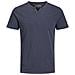 Split Neck Tee Ss Noos T-shirt - Uomo Taglia M - Foto miniatura 2