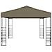 Gazebo da Giardino 3x3 m Grigio Talpa 180 g / m² - Foto miniatura 2