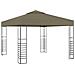 Gazebo da Giardino 3x3 m Grigio Talpa 180 g / m² - Foto miniatura 1