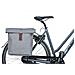 Borsa Bici Doppia City 28-32 Litri Mik Grigio - 18072 - Foto miniatura 4