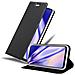 Custodia Compatibile Con Samsung Galaxy M21 / M30s In Classy Nero - Coperchio Protettiva Con Chiusura Magnetica, Funzione Stand E Tasca Per Le Carte - Foto miniatura 1