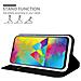 Custodia Compatibile Con Samsung Galaxy M21 / M30s In Classy Nero - Coperchio Protettiva Con Chiusura Magnetica, Funzione Stand E Tasca Per Le Carte - Foto miniatura 4