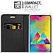 Custodia Compatibile Con Samsung Galaxy M21 / M30s In Classy Nero - Coperchio Protettiva Con Chiusura Magnetica, Funzione Stand E Tasca Per Le Carte - Foto miniatura 5