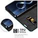 Custodia Compatibile Con Asus Zenfone 8 In Turchese Petrolio - Coperchio Protettiva Con Chiusura Magnetica, Funzione Stand E Tasca Per Le Carte - Foto miniatura 5