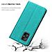 Custodia Compatibile Con Asus Zenfone 8 In Turchese Petrolio - Coperchio Protettiva Con Chiusura Magnetica, Funzione Stand E Tasca Per Le Carte - Foto miniatura 8