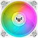 Ventole PC TUF GAMING TF120 ARGB Diametro 12 cm Illuminazione ARGB Colore Bianco - Foto miniatura 1