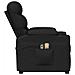 Poltrona Alzapersona Massaggiante Elettrica Nera In Tessuto - Foto miniatura 4