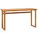 Scrivania 120x45x75 Cm In Legno Massello Di Teak - Foto miniatura 1
