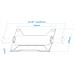 TQLH1117-B supporto per laptop Mensola a braccio per notebook Nero 43,9 cm (17.3") - Foto miniatura 5