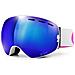 Maschera Xtrm-summit Occhiali Da Sci E Snowboard Con Cornice Blu /rosa A Specchio - Foto miniatura 1