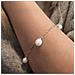 Maiko Bracciale Argento /perla Bianca - Foto miniatura 2