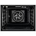 Forno elettrico da 59 cm Potenza 2790 W Capacita 72 l Colore acciaio inox / nero - Foto miniatura 3