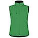 Classic Softshel Vest Lady Verde Acido Xs - Foto miniatura 1