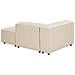 Chaise Longue Versione Sinistra Ardal Tessuto Beige - Foto miniatura 4