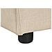 Chaise Longue Versione Sinistra Ardal Tessuto Beige - Foto miniatura 7