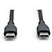 Cavo di collegamento USB-C in silicone, 1 m, nero - Foto miniatura 3