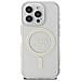 Custodia Per Iphone 16 Pro Max Magsafe Con Cerchio Glitterato, Trasparente - Foto miniatura 1